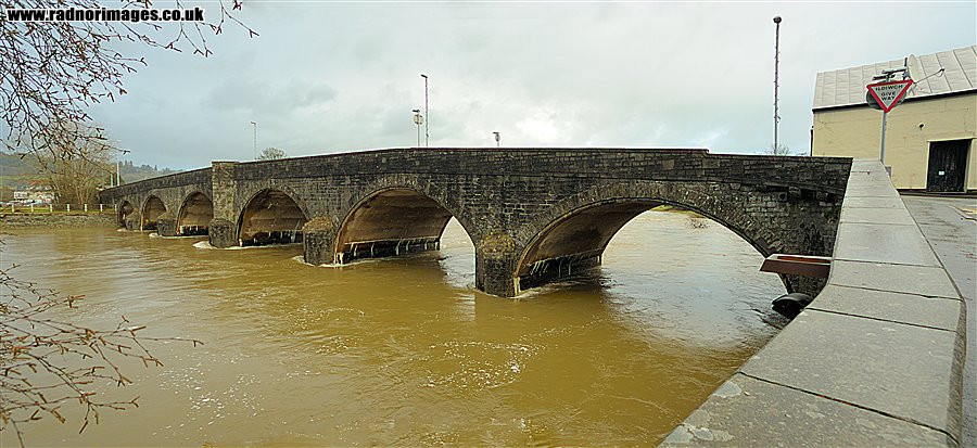 Builth Wells Bridge over the River Wye