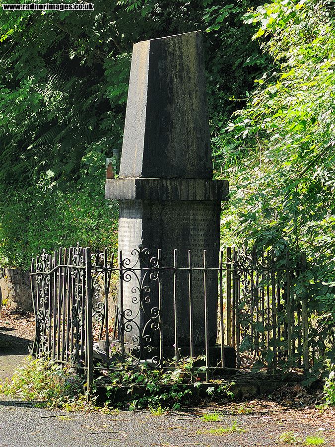Pillar near Llandovery